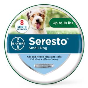 lot 23021 image: Seresto Flea & Tick Collar Dog Insect Treatment - Small