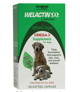 lot 23025 image: WELACTIN Soft Gel Canine OMEGA-3 Supplement