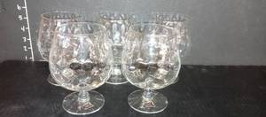 lot 1020 image: Handmade West Virginia glasses