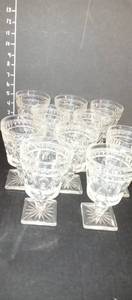 lot 1022 image: Park Lane goblets