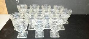 lot 1023 image: Park Lane goblets