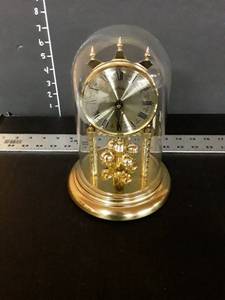 lot 1067 image: Vintage Bosco Quartz Pendulum Dome Clock