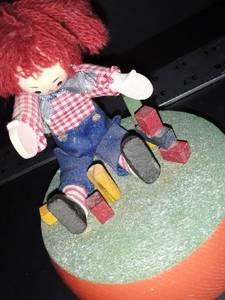 lot 1068 image: 1971 The Bobbs-Merrill Co. Raggedy Andy. Musical