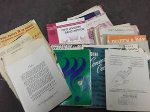 lot 1099 image: Variety of Sheet Music.