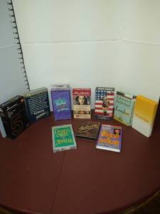 lot 1503 image: The 100 Funniest Moments of the 20th Century vhs collection and other assorted vhs with some cassettes