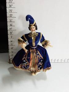 lot 2007 image: Vintage Bohemian Gypsy Spanish Hand crafted doll