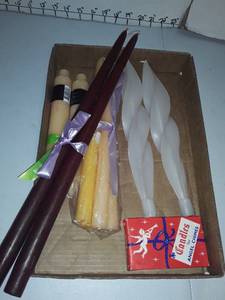 lot 2042 image: Lot of Candle Sticks