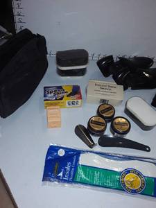 lot 2057 image: Lot of shoe care