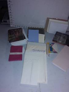 lot 2062 image: Miscellaneous cards and envelopes