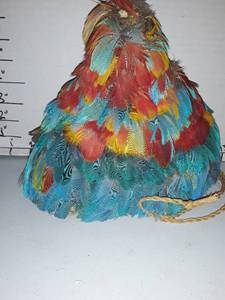 lot 2067 image: Brazilian Feather Hat