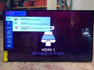 lot 5002 image: TCL 55 4K Roku Smart Tv