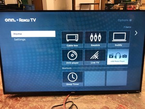 lot 5003 image: onn. 50 4K Roku Smart TV