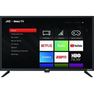 lot 57222 image: Jvc 32 Class Hd (720p) Roku Smart Led Tv (lt-32maw205)