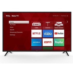 lot 57228 image: TCL 32 Class 720P HD LED Roku Smart TV 3 Series 32S331