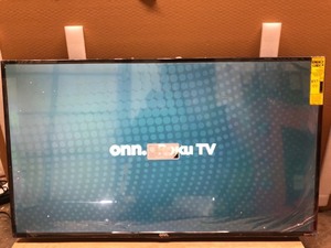 lot 57245 image: onn. 43 Class 4K UHD LED Roku Smart TV HDR (100012584)
