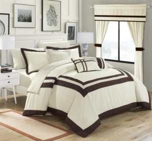 lot 1174 image: KING Chic Home Ritz 20-Piece Bedding Set