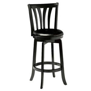 lot 1232 image: Hillsdale Furniture 4495-83 Savana 18 Wide Wood Framed Vinyl Upholstered Tradit