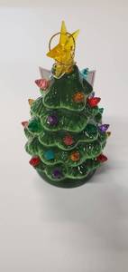 lot 1303 image: Mr. Christmas Light Up Christmas Tree Figurine (Model no. H223319)