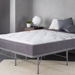 lot 1312 image: QUEEN Priage by Zinus 10-Inch Extra Firm Mattress- Retail$305.49