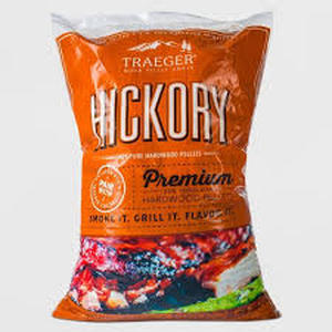 lot 1179 image: Charcoal and Wood Traeger Hickory Wood Pellets (20LB)