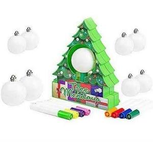 lot 1197 image: TreeMendous Ornament Decorating Kit with 9 Ornaments by Lori Greiner