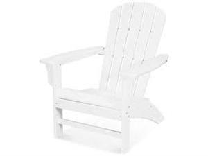 lot 1269 image: Trex Outdoor Furniture Yacht Club 3-Piece Curveback Adirondack Set- Retail$649.00