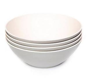 lot 1281 image: Bamboozle Set of 4 Soup Bowls, Dove, Null