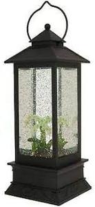 lot 1361 image: Illuminated Color Changing Water Lantern with Timer by Lori Greiner White Orchid