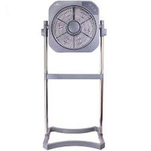 lot 1389 image: Air Innovations 12�� 3-in-1 Swirl Cool Stand Fan with Remote Platinum