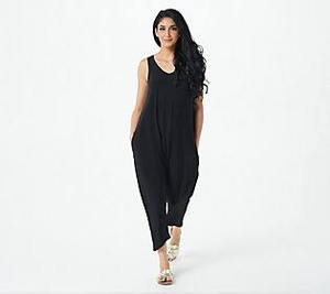 lot 1404 image: Attitudes by Renee Petite Weekend Chic Jersey Jumps Black Petite Large