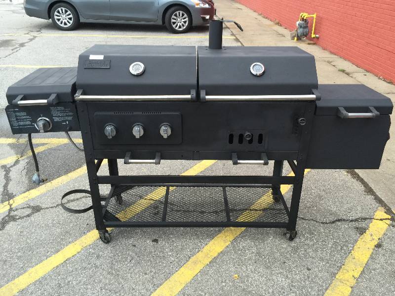 lot 475 image: Smoke Hollow LARGE Combo Grill