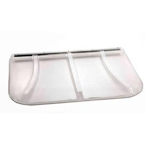 lot 33682 image: 44 in. x 38 in. Universal Fit Polycarbonate Window Well Cover