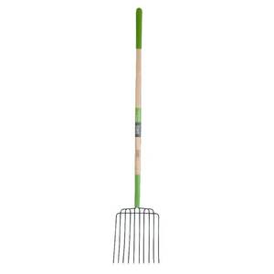 lot 33717 image: Ames 10-Tine Welded Bedding Fork, Wood Handle - 2826300