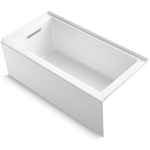lot 33756 image: Kohler K-20201-LA White Kohler K-20201-LA Underscore 60 Acrylic