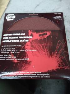 lot 33796 image: 777-1564 sanding disc