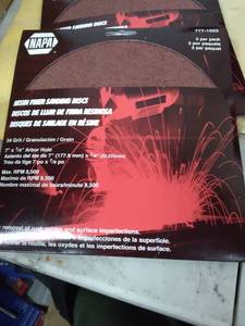 lot 33798 image: 777-1563 sanding disc