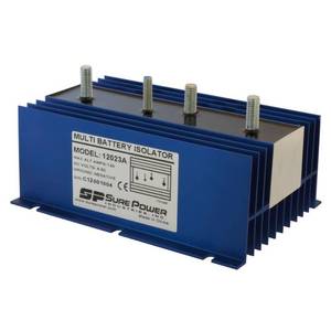 lot 33826 image: Bussmann B6P-RBBI120A 120 Amp Battery Isolator