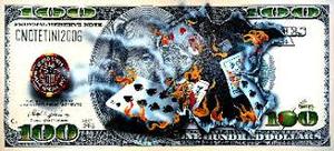 lot 33953 image: House Player on Fire Retails $2500