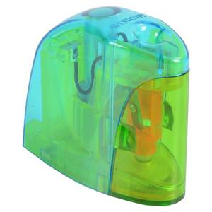 lot 33950 image: Westcott X-ray Transparent Plastic Battery Sharpener