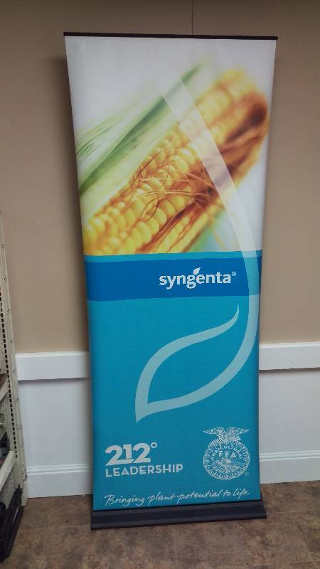 lot 55 image: Nimloc Banner Display 33.5x84