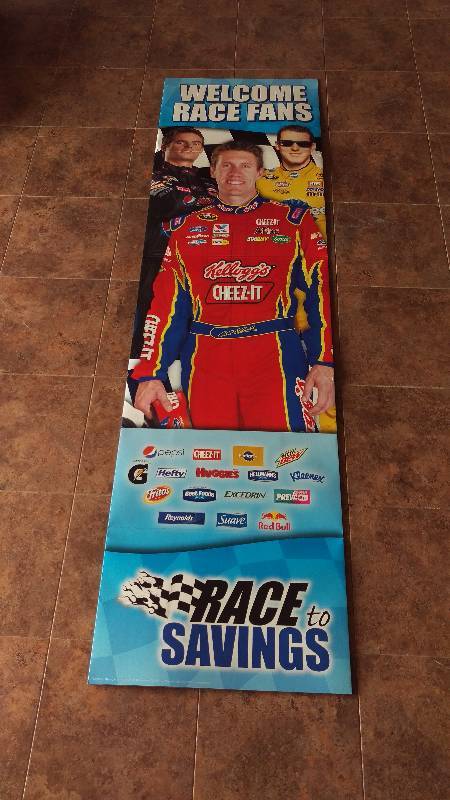 lot 58 image: 17x72 Racing Store Display New