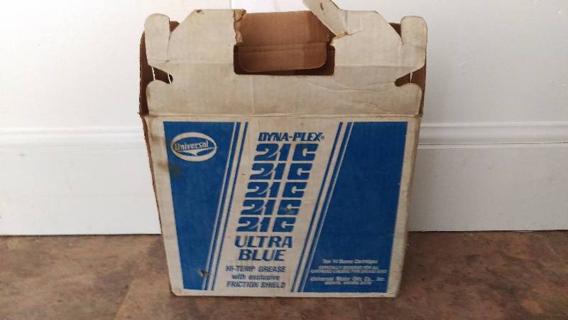 lot 64 image: 9- 14oz Tubes Dyna-Plex 21 C Ultra Blue Hi-Temp Grease