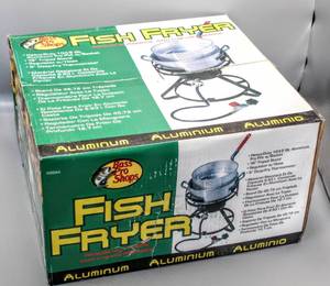lot 8230 image: New Bass Pro Aluminum Fish Fryer