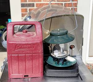 lot 8211 image: Coleman Lantern with Hard Case
