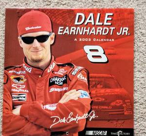 lot 8297 image: Dale Earnhardt Fans Lot - 2003 Calendar