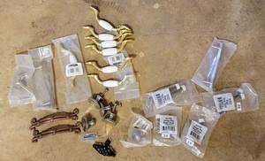 lot 8393 image: (18) Draw Handles & Knobs  (4) New Door Stops