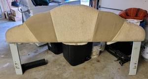 lot 8396 image: Upholstered Headboard 78 W x 21 T