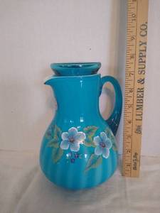 lot 2004 image: Fenton tumble up hand painted by A Brock