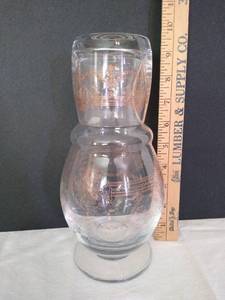 lot 2008 image: Bohemia bedside carafe made in Czech republic