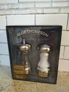 lot 2165 image: Olde Thompson salt & pepper shaker